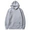 Thick Blank Sweatshirt Plus Size Solid Colored Hoodies Outerwear