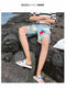IMG 104 of Popular Inspired Trendy Handsome Ripped Denim Summer Mid-Length Loose Shorts Men Shorts