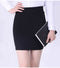 Img 6 - Hip Flattering Women Black High Waist Stretchable Short Pencil Skirt