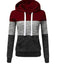 IMG 111 of Thick Long Sleeved Hoodies Spliced Loose Student Tops Women Solid Colored Sweatshirt Outerwear
