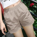 Img 10 - Summer Solid Colored Women Plus Size Candy Colourful Loose Cotton Casual Korean Shorts
