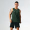 Img 8 - Summer Sporty Men Quick-Drying Breathable Tops Fitness Jogging Loose Plus Size Sleeveless Round-Neck Tank Top