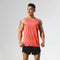 Img 7 - Summer Sporty Men Quick-Drying Breathable Tops Fitness Jogging Loose Plus Size Sleeveless Round-Neck Tank Top