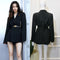 Img 2 - AngelababyInspired Black Chain Casual Loose Blazer Women