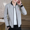 Img 1 - Slim Look Handsome Trendy Thin Jacket Young Baseball Collar Tops