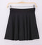 Img 6 - Korean A-Line Anti-Exposed High Waist Four Seasons Pleated skirt