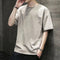Img 15 - Men Short Sleeve T-Shirt Summer Trendy Korean Loose  Plus Size Green Cadet