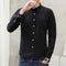 Img 7 - Hong Kong Long Sleeved Korean Trendy Casual Men Shirt Business Men Shirt