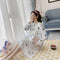 Pyjamas Women Princess Dress Adult Long Sleeved Pajamas Student Adorable Loungewear Sleepwear