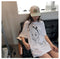 IMG 103 of kumayesShort Sleeve Student insTops Summer Women Cartoon Pattern Short T Korean Round-Neck Loose T-Shirt