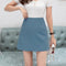 Img 8 - Summer Chiffon A-Line Women Korean High Waist Plus Size Loose A-Line Minimalist Mid-Length Hip Flattering skirt