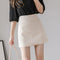 Img 10 - Summer Chiffon A-Line Women Korean High Waist Plus Size Loose A-Line Minimalist Mid-Length Hip Flattering skirt