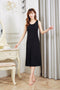 IMG 104 of Summer Modal Padded Tank Top Pyjamas Women Thin Plus Size One Piece Outdoor Long Pajamas Sleepwear