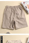 Img 6 - Korean Shorts Women Cotton Pants Loose High Waist Slim Look Plus Size Wide Leg Casual Bermuda