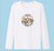 Long Sleeved T-Shirt Tops Cotton Trendy Round-Neck Matching Sweatshirt Outerwear