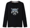 Long Sleeved T-Shirt Tops Cotton Trendy Round-Neck Matching Sweatshirt Outerwear