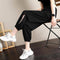 Img 2 - Plus Size Pound Harem Pants Women Summer Korean High Waist Loose Lantern Casual Wide Leg Ankle-Length