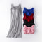 Img 2 - Summer Modal Padded Tank Top Pyjamas Women Thin Plus Size One Piece Outdoor Long Pajamas