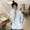 IMG 116 of Hong Kong Baseball Jersey Women Plus Size Korean Loose Student Thick insSweatshirt Outerwear