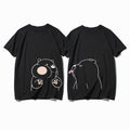 Img 3 - Silk Couple Summer Short Sleeve T-Shirt Trendy Korean Loose Elegant INS Student T-Shirt
