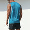 Img 4 - Summer Solid Colored Quick Dry Tank Top Men Breathable Casual Loose Fitness Jogging Sporty