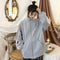 IMG 109 of Hong Kong Baseball Jersey Women Plus Size Korean Loose Student Thick insSweatshirt Outerwear