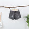 Img 6 - Plus Size Loose Denim Shorts Women Summer Korean High Waist Ripped Pound Slim Look Burr Wide Leg A-Line Hot Pants