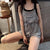 Img 2 - Summer Korean High Waist Slim Look Strap One-Piece Shorts Women Loose Elegant Popular Trendy Pants