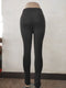 Img 5 - Slim Look Hem Splitted Flare Leg Pants Trendy OLElegant Long Women
