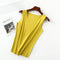 Img 5 - Women Strap Tank Top Korean Round-Neck Sleeveless Tank Top