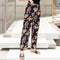 Img 9 - Summer Wide Legged Pants Plus Size Loose Casual Anti Mosquito Women Ankle-Length Mom Ice Silk Pants
