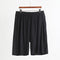 Men Sporty Casual knee length Shorts Summer Home Loose Solid Colored Mid-Length Shorts