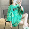 Img 3 - Summer Mid-Length Loose Short Sleeve Women INS Korean Plus Size Sister Tops T-Shirt