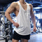 Img 4 - Muscle Trendy Korean Modal Cotton Sporty Tank Top Men Loose Undershirt Fitness Sleeveless T-Shirt