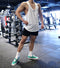 IMG 132 of Muscle Trendy Korean Modal Cotton Sporty Tank Top Men Loose Undershirt Fitness Sleeveless T-Shirt Tank Top