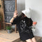 Img 5 - kumayesShort Sleeve Student insTops Summer Women Cartoon Pattern Short T Korean Round-Neck Loose T-Shirt