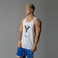 Img 1 - Muscle Tank Top Fitness Sporty Mesh Summer Men T-Shirt Tank Top