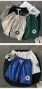 IMG 114 of Japanese Shorts Men Harajuku Trendy Casual Loose Mid-Length Pants Summer Beach Shorts