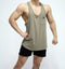 IMG 155 of Muscle Trendy Korean Modal Cotton Sporty Tank Top Men Loose Undershirt Fitness Sleeveless T-Shirt Tank Top