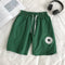 Japanese Shorts Men Harajuku Trendy Casual Loose Mid-Length Pants Summer Beach Shorts