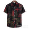 Img 2 - Summer Thin Casual Loose Men Shirt Printed Plus Size Series Men Shirt