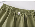 IMG 126 of Popular High Waist Shorts Women Summer Outdoor All-Matching Slim Look Loose Casual Wide Leg A-Line Hot Pants Shorts