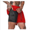 Img 5 - Double Layer Shorts Men Plus Size Solid Colored Fitness Sporty Training Basketball Jogging Mid-Length