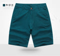 IMG 121 of Men Summer Cotton Loose Plus Size Outdoor Casual Shorts Trendy Breathable knee length Beach Shorts
