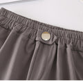 IMG 124 of Popular High Waist Shorts Women Summer Outdoor All-Matching Slim Look Loose Casual Wide Leg A-Line Hot Pants Shorts
