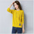 Img 1 - Feminine Elegant Round-Neck Loose Women Sweater