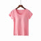 Img 2 - Padded Loungewear Women Short Sleeve T-Shirt Pajamas Bra Summer Thin One Piece Outdoor