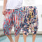 Img 4 - Summer Travel Pants Men Women Inspired Korean Shorts Cotton Blend Plus Size Color Lantern