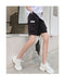 IMG 112 of Cargo Shorts Women Summer Thin High Waist Loose Straight Slim Look Japanese Unisex Bermuda Shorts
