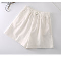 IMG 129 of Popular High Waist Shorts Women Summer Outdoor All-Matching Slim Look Loose Casual Wide Leg A-Line Hot Pants Shorts